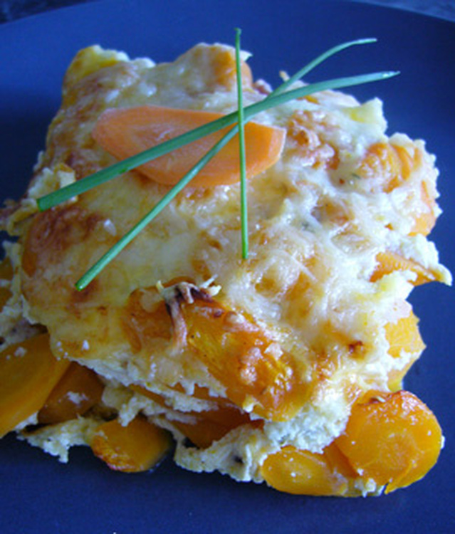 gratin de carottes a la creme