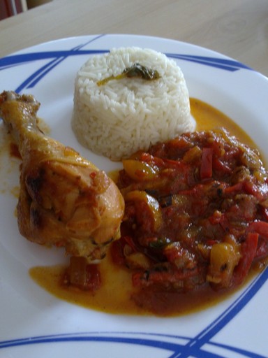 poulet basquaise